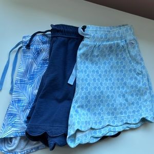 Bundle of Vineyard Vines girls tie string shorts EUC